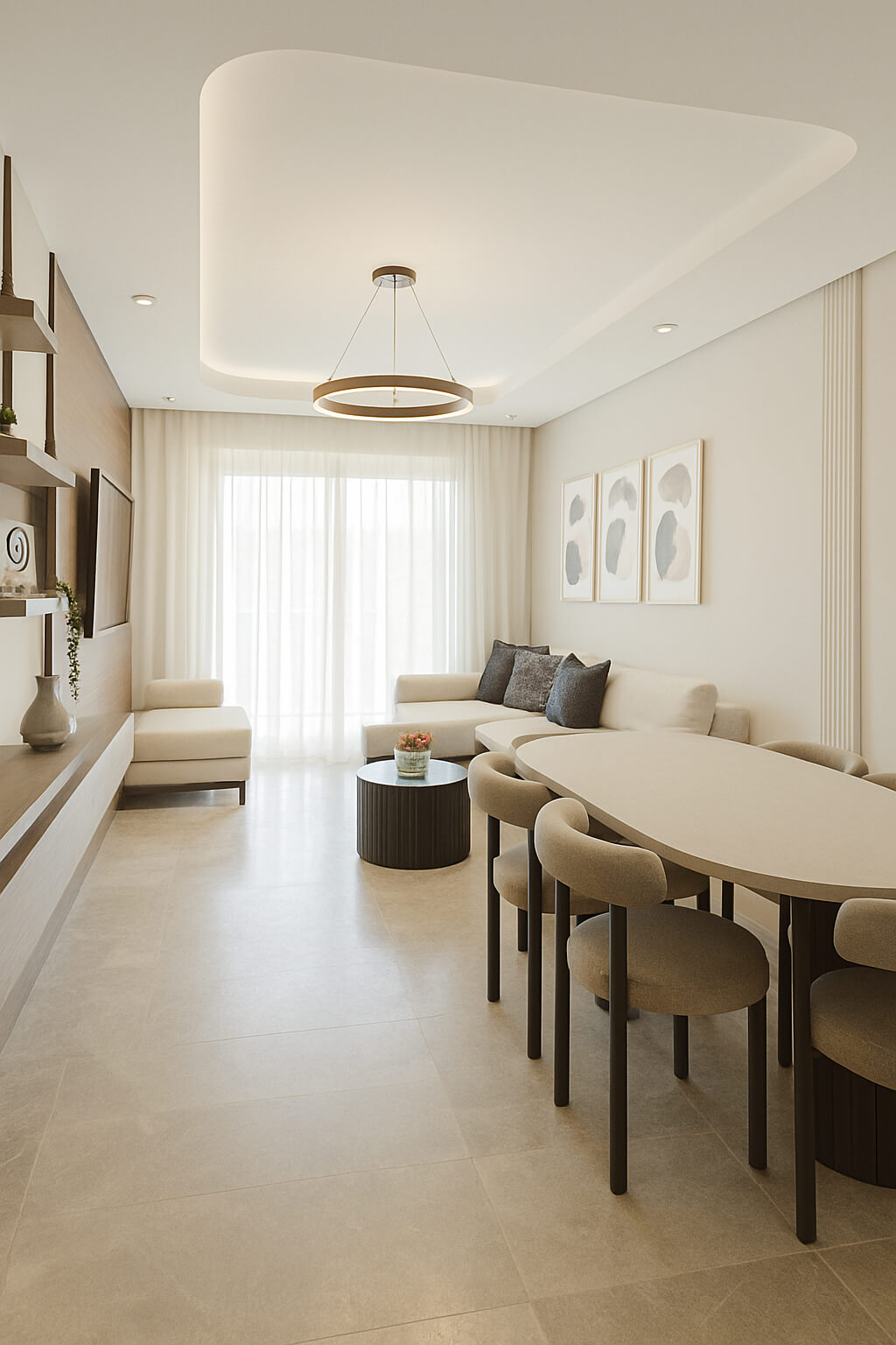 Appartements traversants