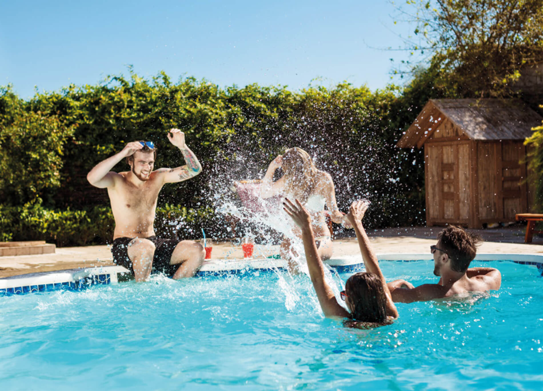 Piscines et espaces détente